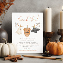 Little Boo Halloween Baby Shower Personalised