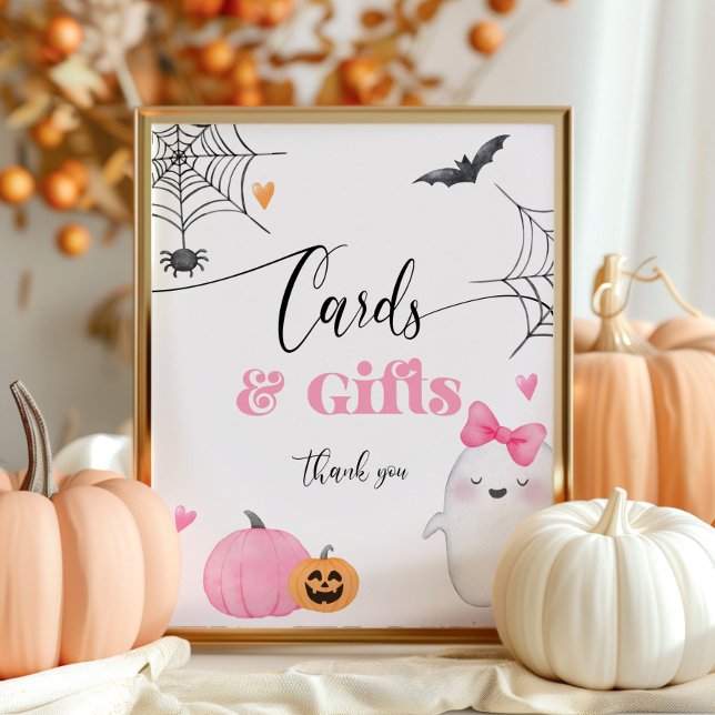 Little Boo halloween cards and gifts  Poster (Creator Uploaded)