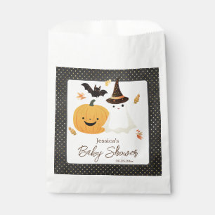 Little Boo Halloween Pollka Dot Baby Shower Favour Bag