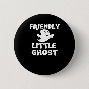Little Boo Halloween Print 6 Cm Round Badge