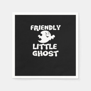 Little Boo Halloween Print  Napkin