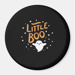 Little Boo, Happy Halloween Vintage Classic Magnet