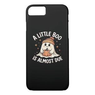 Little Boo Is Almost Due Halloween Pregnancy Revea iPhone 8/7 Case