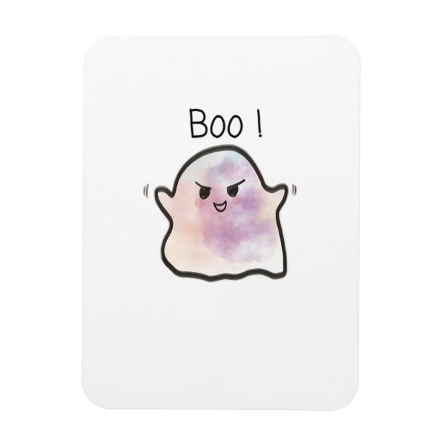 Little Boo Is Cheeky Funny Meme Magnet (Vertical)