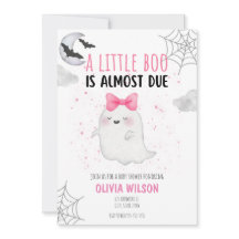 LITTLE BOO IS DUE BABY SHOWER INVITE