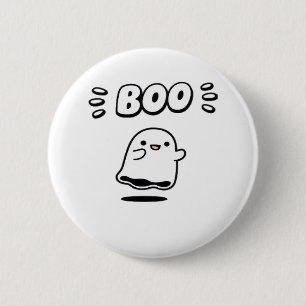 Little Boo Minimal Style 6 Cm Round Badge