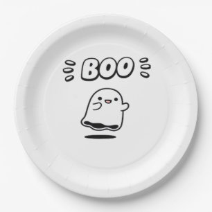 Little Boo Minimal Style Paper Plate