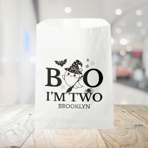 Little Boo Pink Girl Halloween Birthday Favour Bag