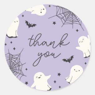 Little Boo Thank You Sticker