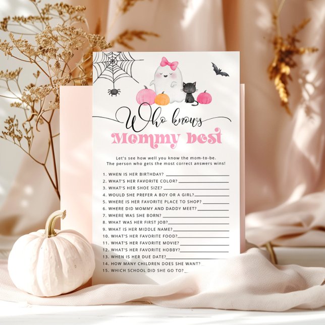 Little boo Who knows mummy best shower game (Creator Uploaded)