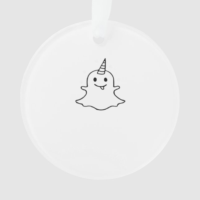 Little Boonicorn Trendy Unique Ornament (Front)