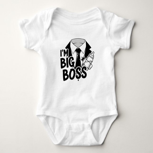 Little Boss Baby Bodysuit (Front)