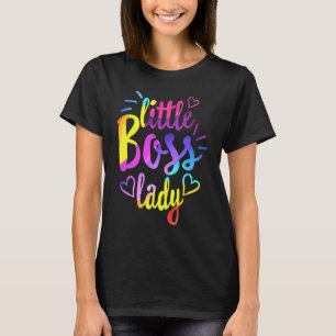 Little Boss Lady Girls Kids Daughter Baby mini bos T-Shirt