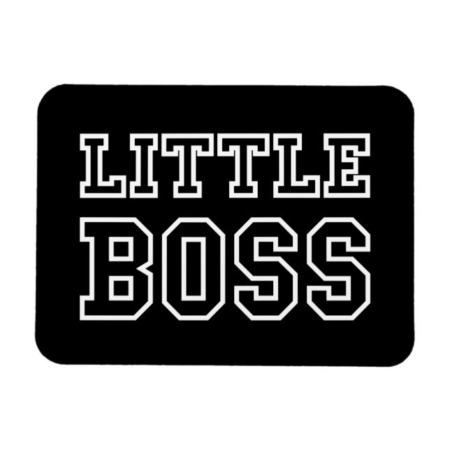 LITTLE BOSS MAGNET (Horizontal)