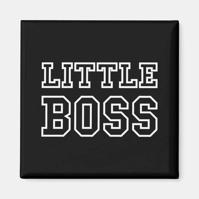 LITTLE BOSS MAGNET (Front)