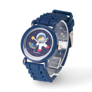Little Boy Astronaut Personalised Watch
