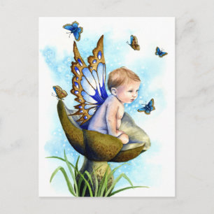 Little Boy Blue Postcard