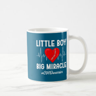 Little Boy Chd Warrior Congenital Heart Disease Aw Coffee Mug