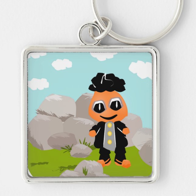 LITTLE BOY DOLL KEY RING (Front)