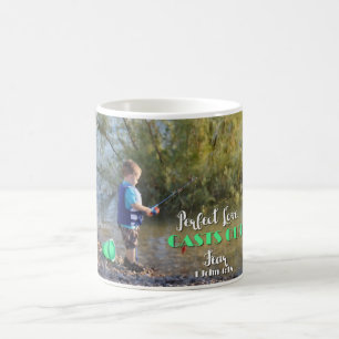 Little Boy Fishing Casting Out Fear Mug