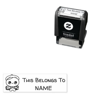 Little Boy This Belongs to Self-inking Stamp