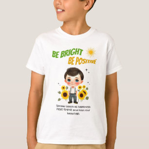 Little boy with sunflowers T-Shirt