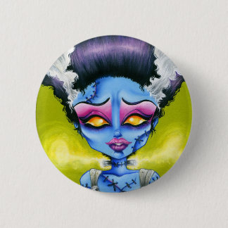 Little Bride of Frankenstein 6 Cm Round Badge