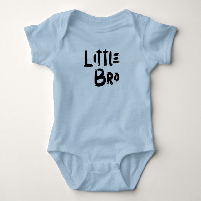 Little Bro Baby Bodysuit (Front)