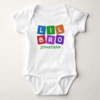 Little Bro CUSTOM NAME clothing
