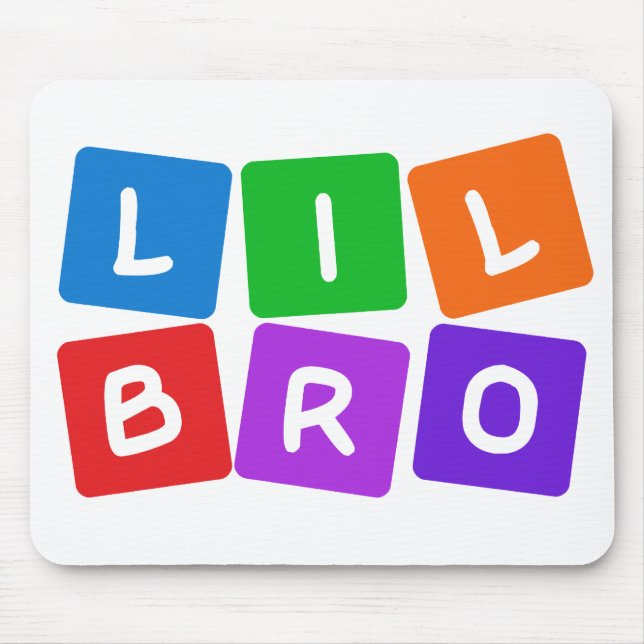 Little Bro mousepad (Front)
