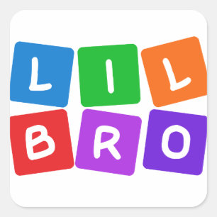 Little Bro stickers