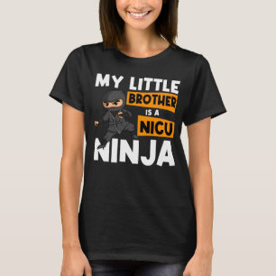 Little Brother Baby Bro Lil Kid Younger Sibling Ni T-Shirt