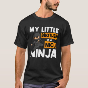 Little Brother Baby Bro Lil Kid Younger Sibling Ni T-Shirt