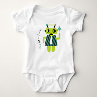 Little Brother Beep Beep the Robot Baby Bodysuit