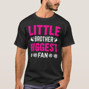 Little Brother biggest Fan Best Cheer Coach ever T-Shirt