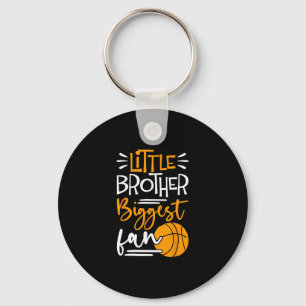 Little Brother Biggest Fan Sketll Key Ring
