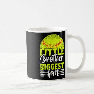 Little Brother Biggest Fan Softll, Softll Boys _1 Coffee Mug