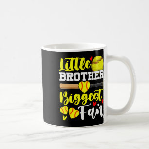 Little Brother Biggest Fan Softll, Softll Boys _2 Coffee Mug
