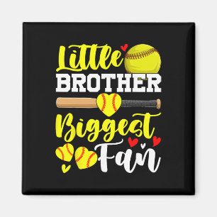 Little Brother Biggest Fan Softll, Softll Boys _2 Magnet