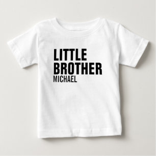 Little Brother Custom Baby Romper T-Shirt