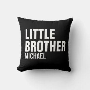 Little Brother Custom Throw Pillow