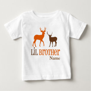 Little Brother Deer Personalised T-shirt