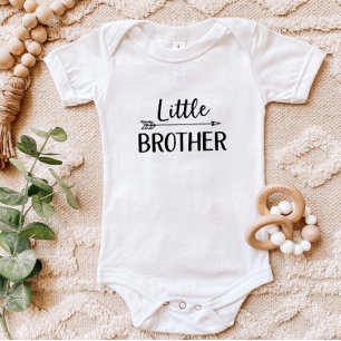 Little Brother   Matching Sibling Family Baby Bodysuit