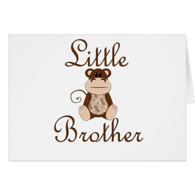 Little Brother Monkey (Front Horizontal)