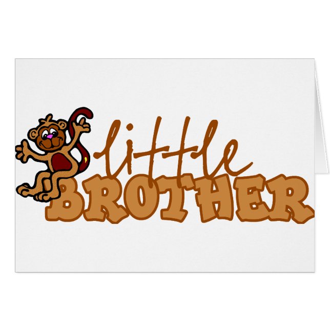 Little Brother Monkey (Front Horizontal)