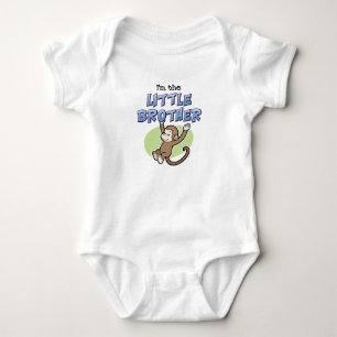Little Brother - Monkey Baby Bodysuit
