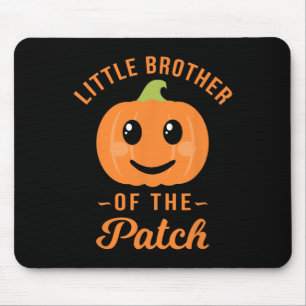 Little Brother Of The Patch Pumpkin Halloween T Sh Mouse Pad