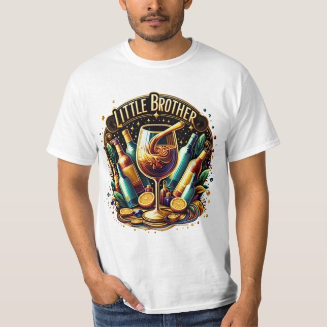 Little Brother Party Time T-Shirt (Front)