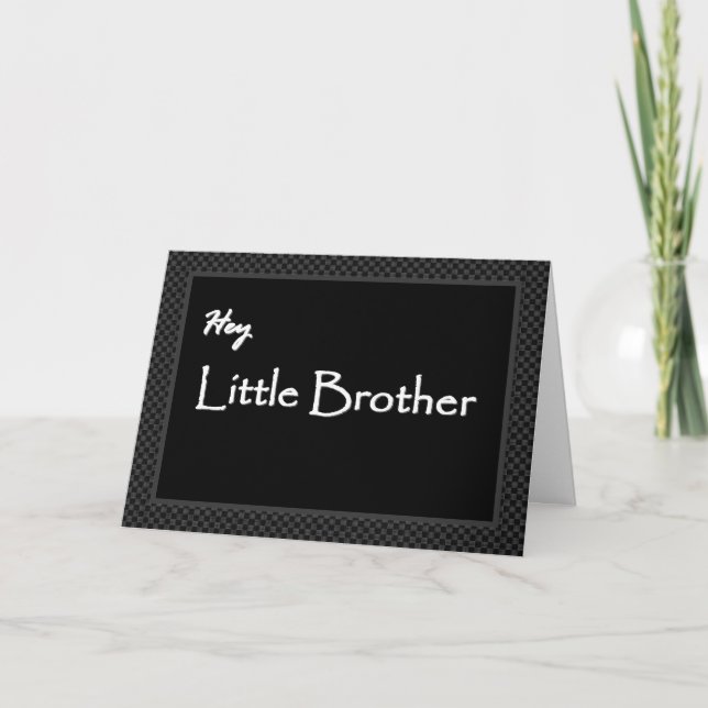 Little Brother Ring Bearer Invitation Customisable (Front)
