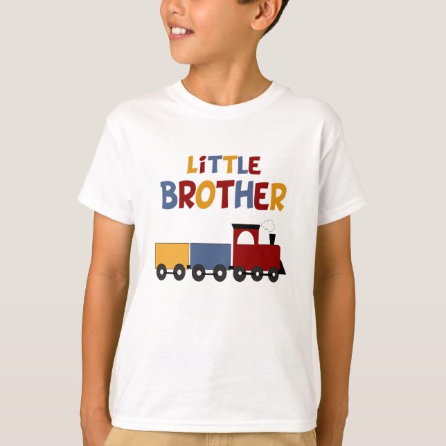 Little Brother Train T-Shirt (Front)